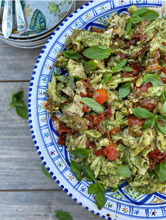 Recipe-Chicken-Pesto-Pasta BowlsomeAU
