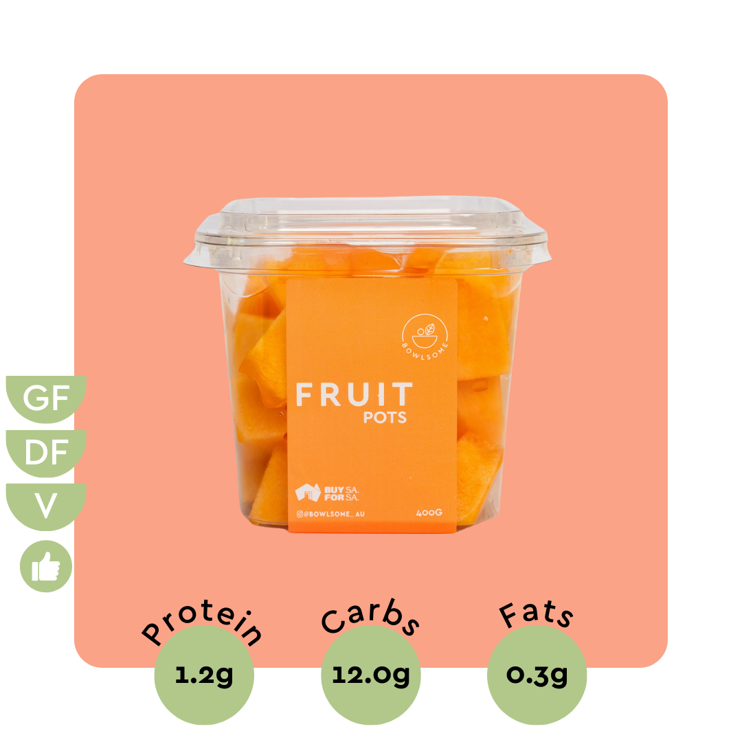 Just Rockmelon Fruit Pots