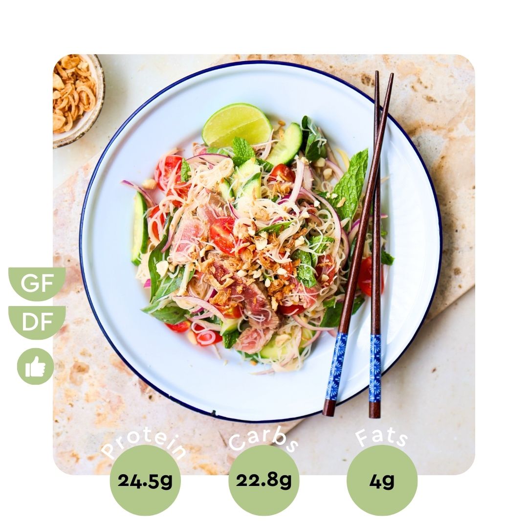 Thai Beef Noodle Bowl