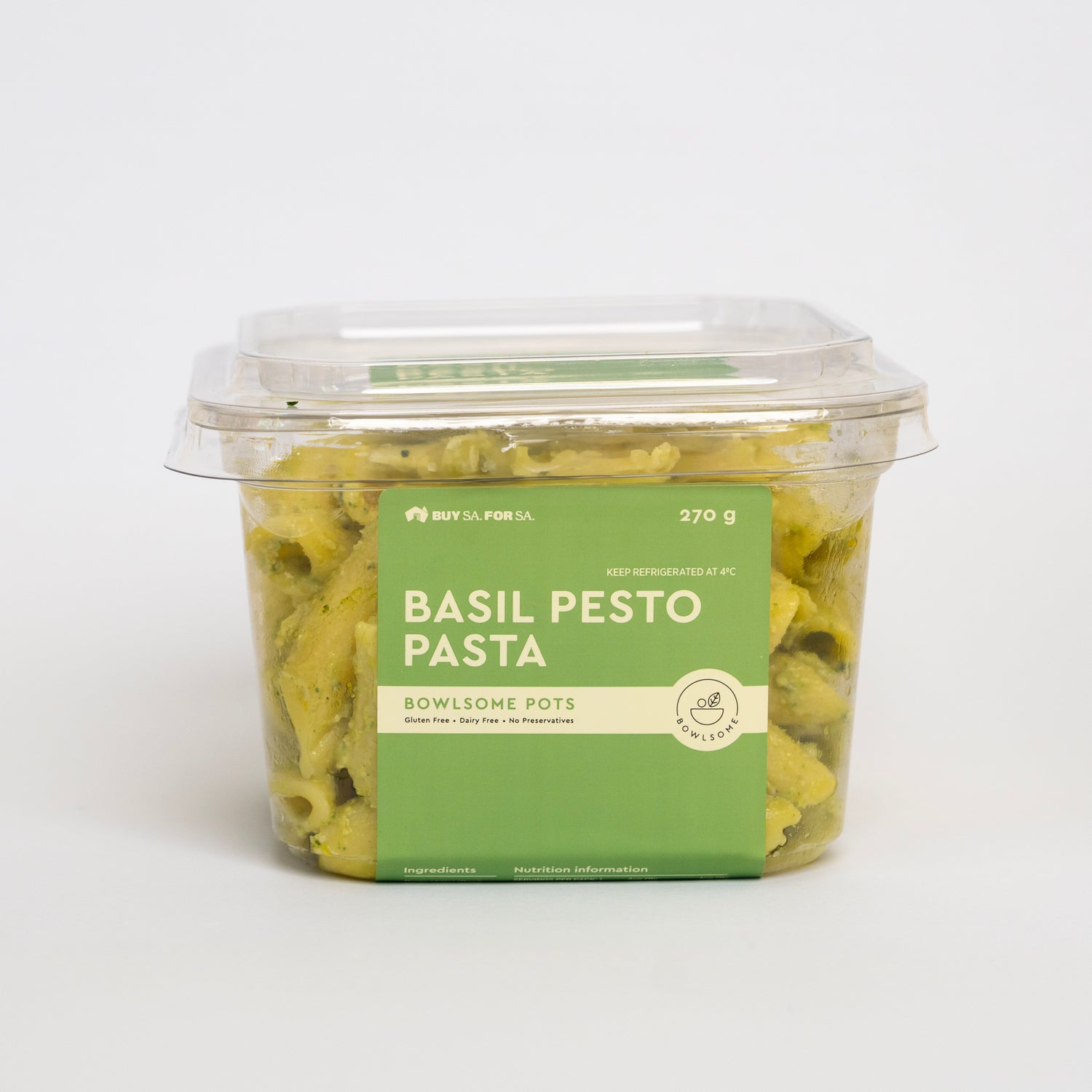 Basil Pesto Pasta Salad Pot